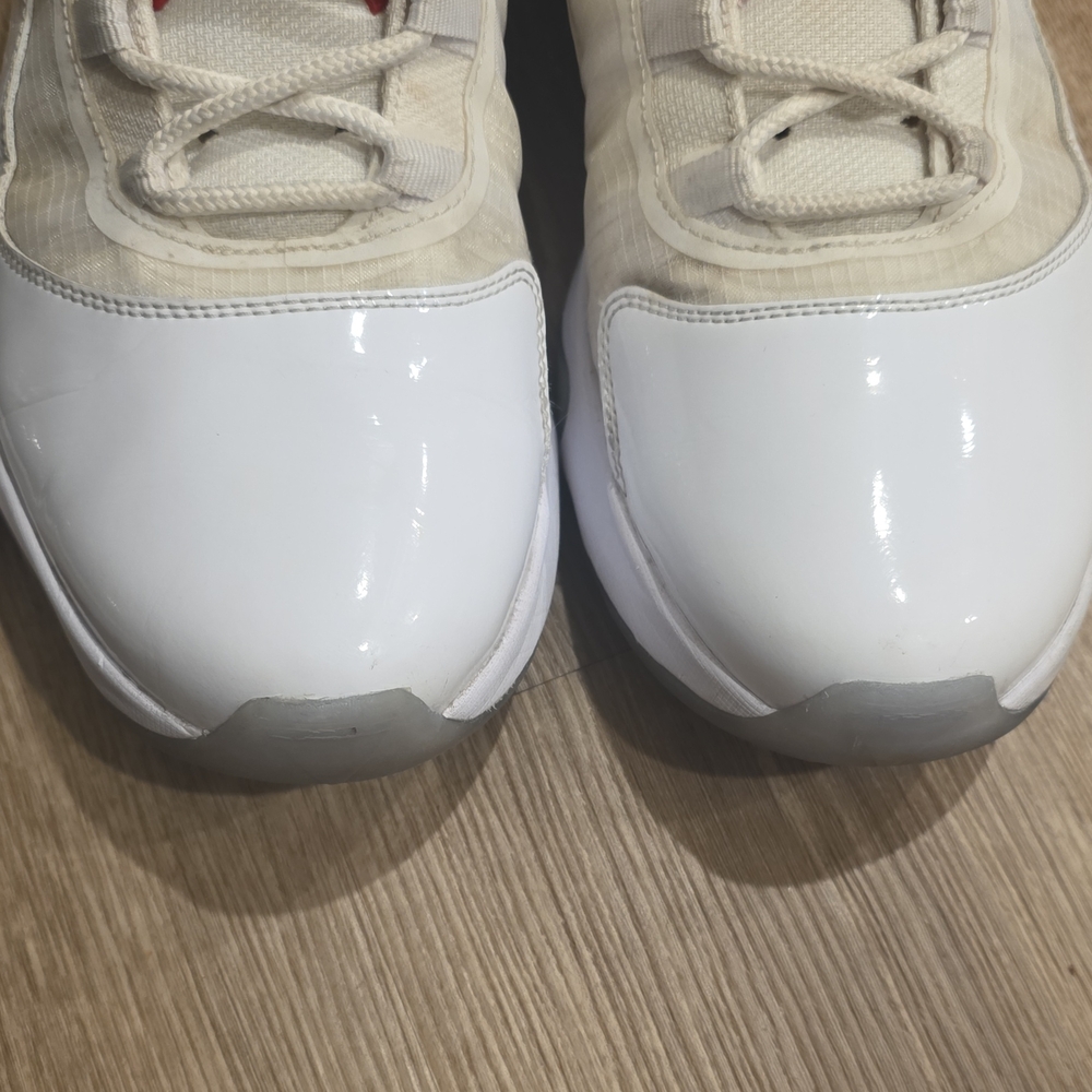 Jordan Athletic Shoes in White and Cream